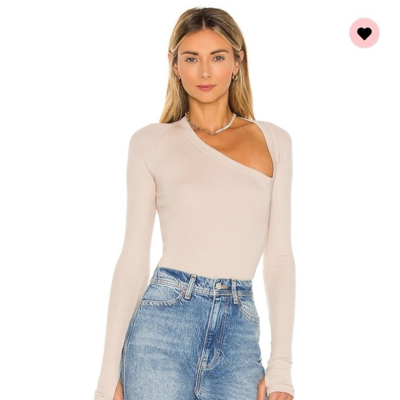 ALIX NYC Stratton Bodysuit in Almond - Picture 2 of 5